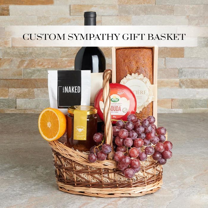 Custom Sympathy Gift Baskets