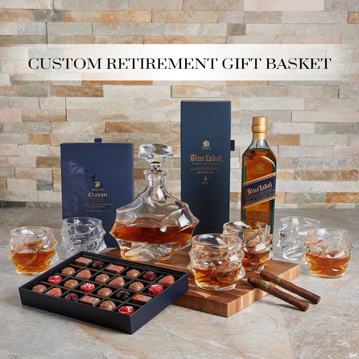 Custom Retirement Gift Baskets