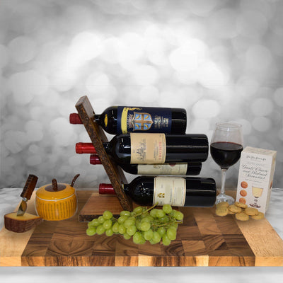 Quattro Vini Gift Basket - Premium Vintage Wines