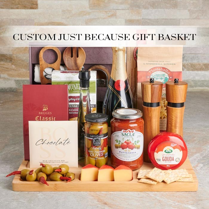 Custom Just Because Gift Baskets