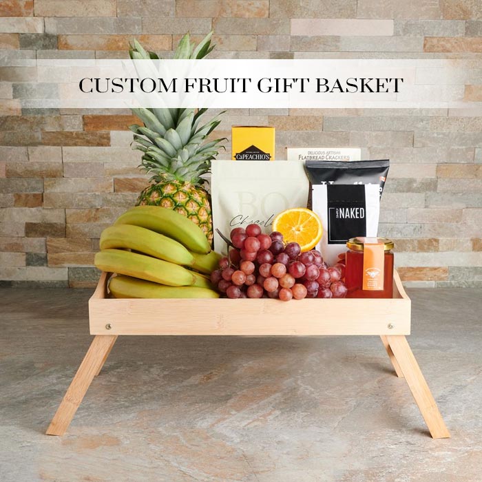 Custom Fruit Gift Basket