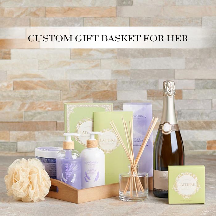 Custom Gift Basket For Her