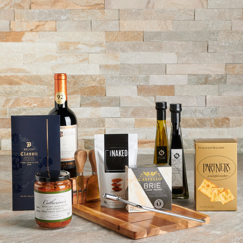 he Wine Cellar Hosting Gift Set, Wine Gift Baskets, Gourmet Gift Baskets, Canada Delivery