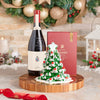 A Yuletide Tale Wine Gift Basket, wine gift, wine, chocolate gift, chocolate, holiday gift, holiday, christmas gift, christmas