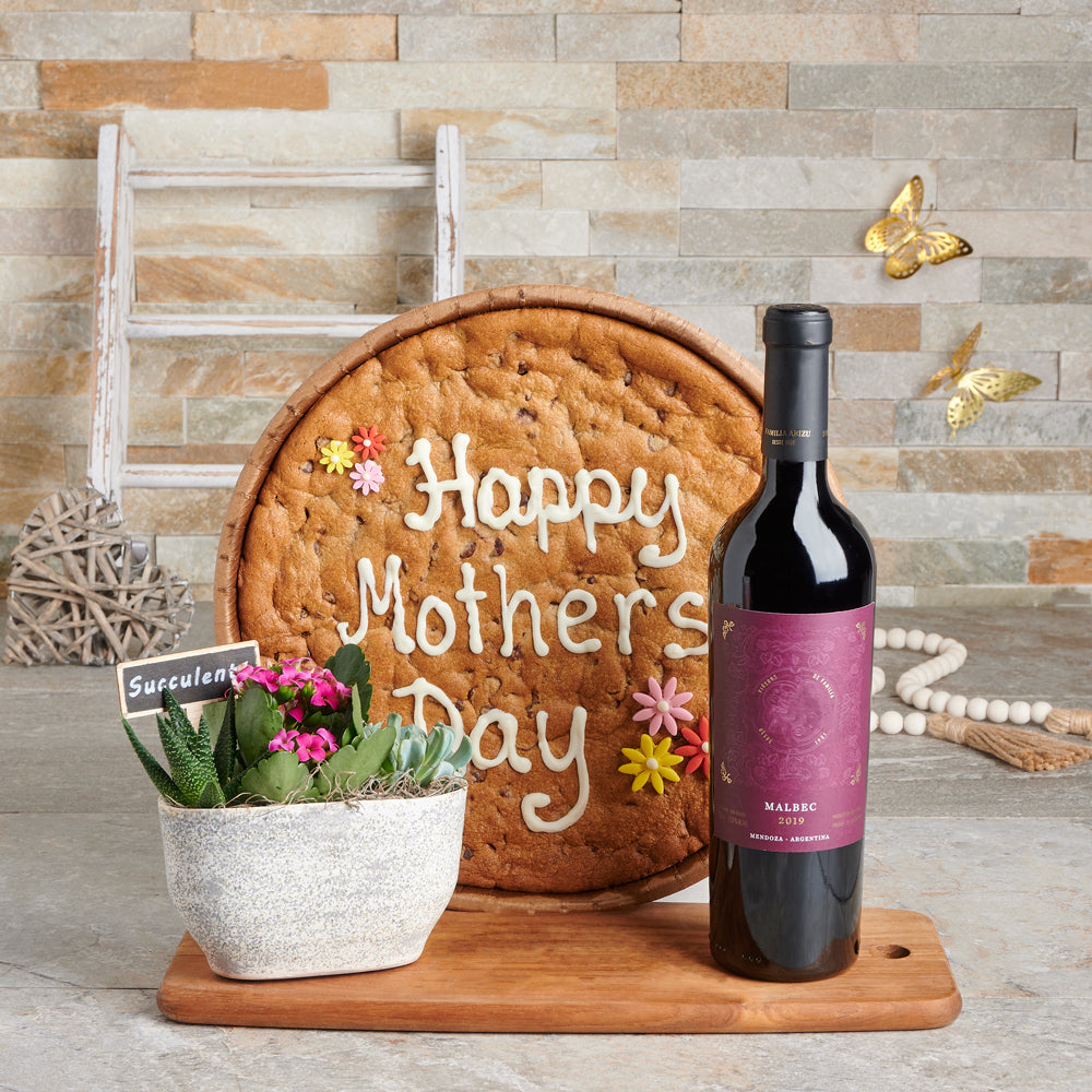 Set 24743-2022, Something Special Mother’s Day Treat, wine gift, mother's day gift, gourmet gift, plant gift, mother's day