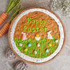 Giant decorated Easter Cookie, easter cookie, easter gift, easter baked good
