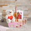 “I Love You Mom!” Gift Basket, mother's day, mother's day gift, champagne, champagne gift