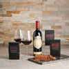 Boss Wine Matching Chocolate & Cutting Board. Wine Gift Baskets, Chocolate Gift Baskets, Gourmet Gift Baskets, Canada Delivery