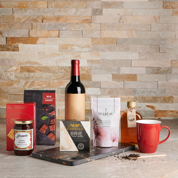 The Ultimate Wine and Cheese Basket Wine gifts Canada delivery