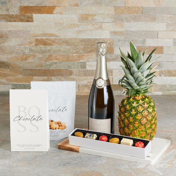 The Luxurious Champagne Gift Set, champagne gift, champagne, sparkling wine gift, sparkling wine, gourmet gift, gourmet