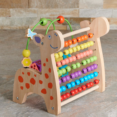 Birbaby Abacus and Bead Toy, baby gift, baby, baby toy gift, wooden toy, wooden baby toy