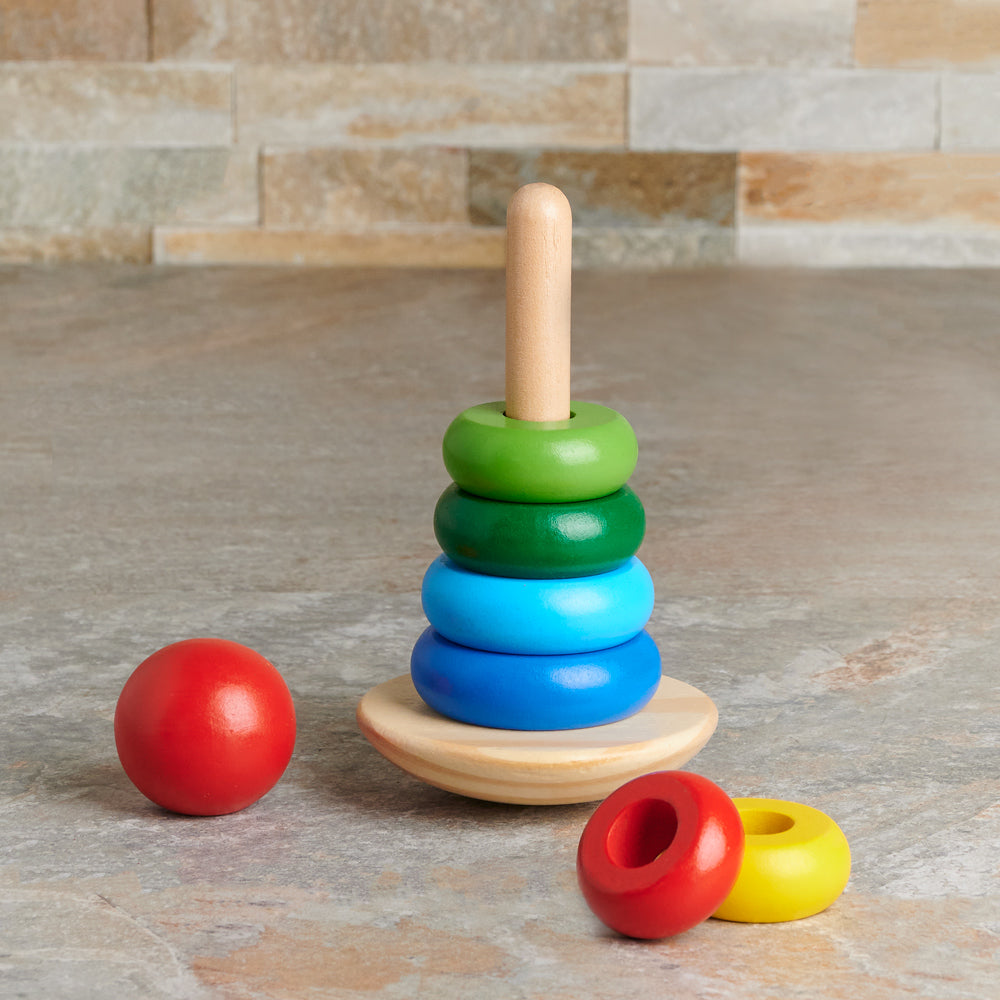 Birbaby Rainbow Stacker Toy, baby gift, baby, baby toy gift, wooden toy, wooden toy gift