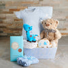 Plush New Baby Boy Gift Set, baby toy gift, baby toy, baby gift, baby, chocolate gift, chocolate, Set 25447-2022
