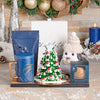Cozy Hot Chocolate & Penguin Gift, christmas gift, christmas, holiday gift, holiday, hot chocolate gift, hot chocolate, gourmet gift, gourmet