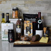 Wine & Cheese Delicatessen Gift Basket, Christmas gift baskets, wine gift baskets, gourmet gift baskets