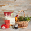 Extraordinary Flavors Gift Basket, gourmet gift, gourmet, tea gift, tea, fruit gift basket, fruit gift, fruit