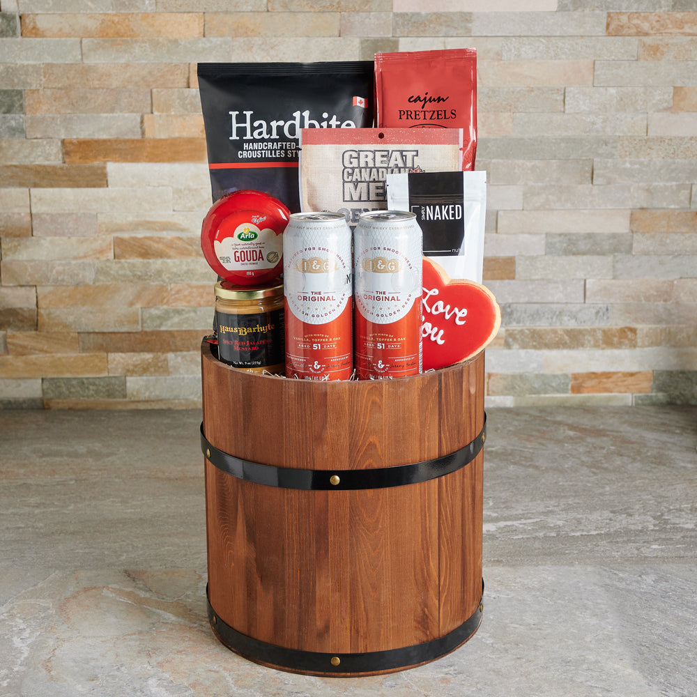 Valentine’s Beer Barrel of Love, Valentine's Day gifts, craft beer