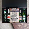 Meaty Snack & Beer Gift Box, beer gifts, beef jerky gifts, salami gifts