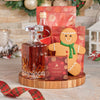 Festive Luxury Liquor Gift Crate, christmas gift, christmas, holiday gift, holiday, gourmet gift, gourmet, liquor gift, liquor