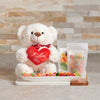 Gummy Bear & Teddy Gift, candy gift, candy, plush gift, plush, teddy bear gift, teddy bear, gummy bear gift, gummy bear