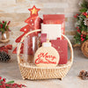 Holiday Hot Chocolate Gift Set, christmas gift, christmas, holiday gift, holiday, chocolate gift, chocolate, gourmet gift, gourmet