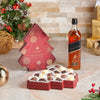 Holiday Liquor & Chocolate Gift Set, christmas gift, christmas, holiday gift, holiday, liquor gift, liquor, chocolate gift, chocolate