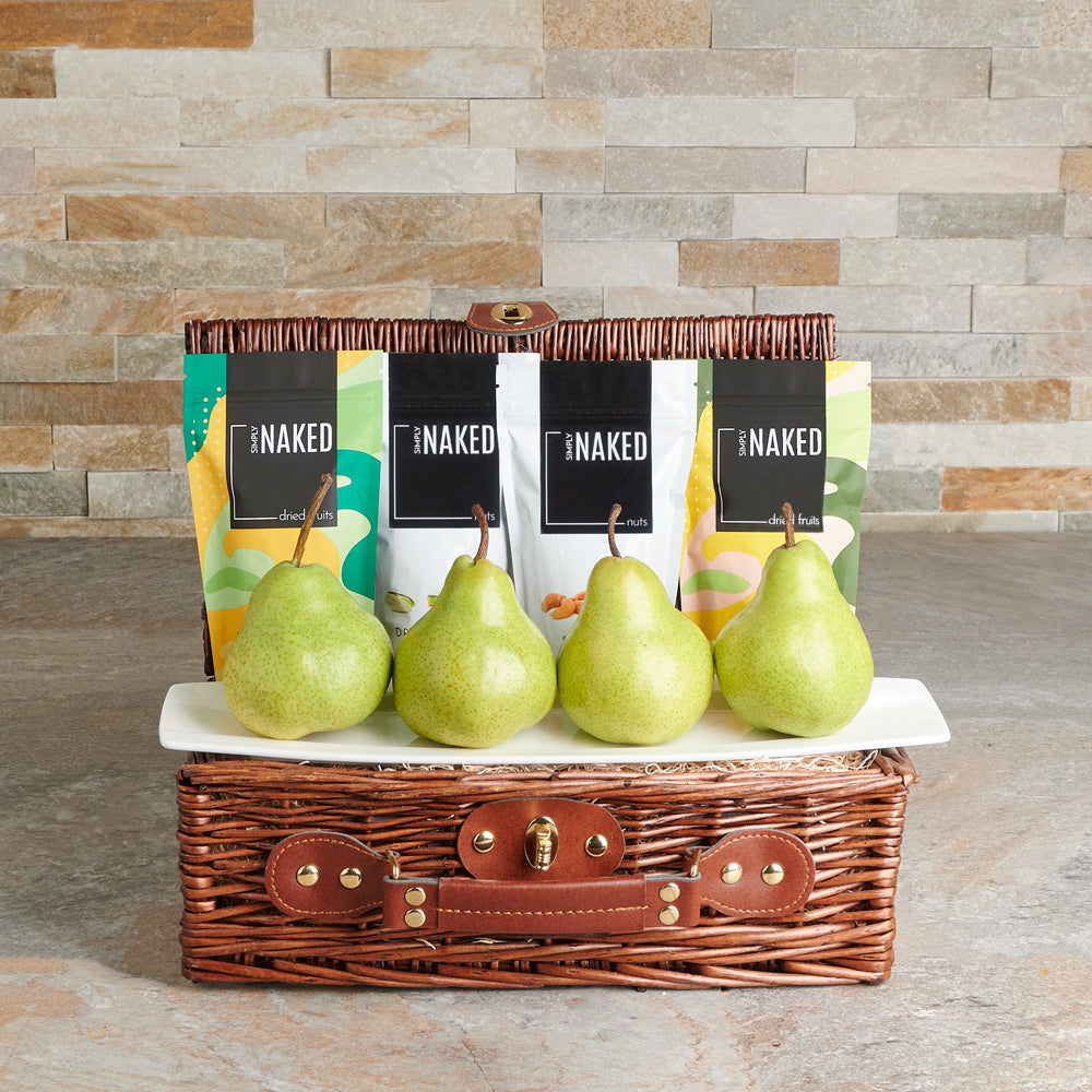 The Grand Display Gift Basket, gourmet gift, fruit gift, fruit, nuts &amp; fruit gift, nuts &amp; fruit, nuts