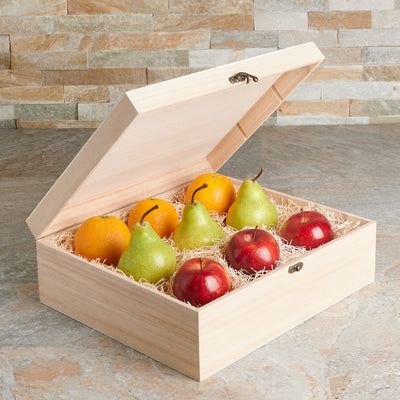 Fresh Fruit Trio Crate, fruit gift, fruit, gourmet gift, gourmet, fresh fruit, fruit gift basket