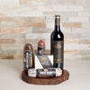 Simple Charcuterie with Wine Gift Set, wine gift baskets, gourmet gifts, gifts, wine, Canada Delivery