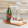 Grand Champagne & Chocolate Dipped Strawberries Gift Set, Valentine's Day gifts, sparkling wine gifts, chocolate covered strawberries