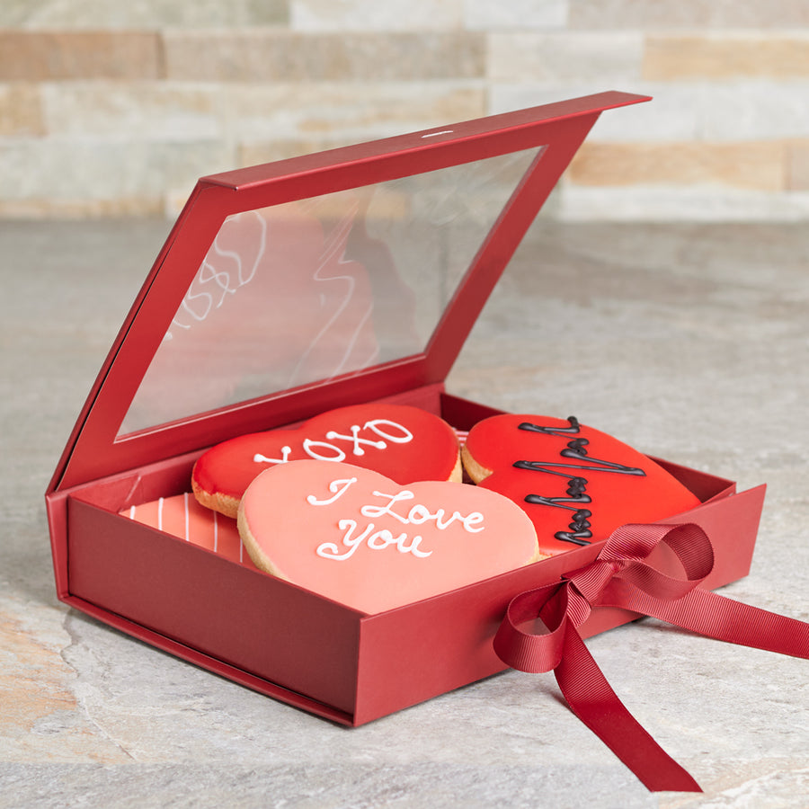 Love & Cookies Valentine’s Day Gift Box, Valentine's Day gifts, cookie gifts