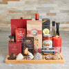 A Night in Rome Gift Basket, Valentine's Day gifts, chocolate covered strawberries
