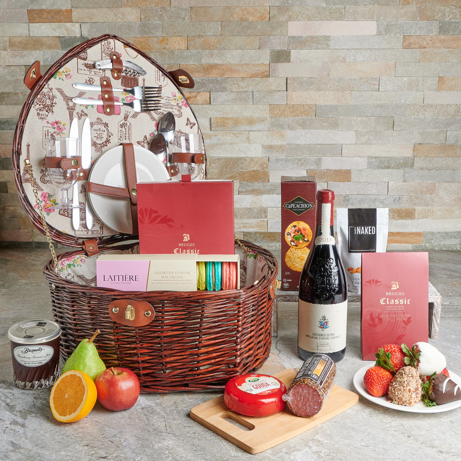 Romantic Picnic Gift Basket