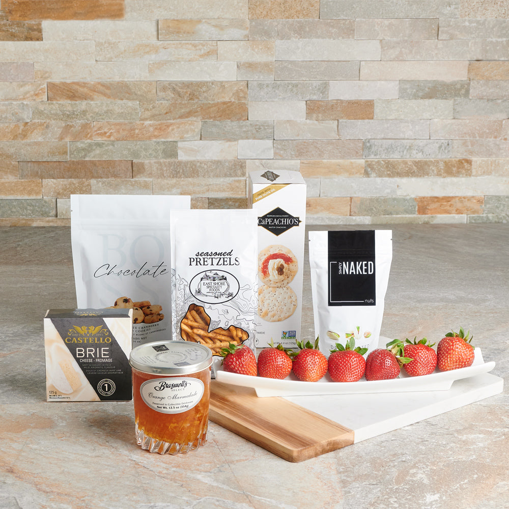 Sweet &amp; Tempting Gift Set, gourmet gift, gourmet, fruit gift, fruit