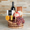 Nutritious Fruit & Wine Picnic Basket, wine gift, wine, gourmet gift, gourmet, fruit gift, fruit