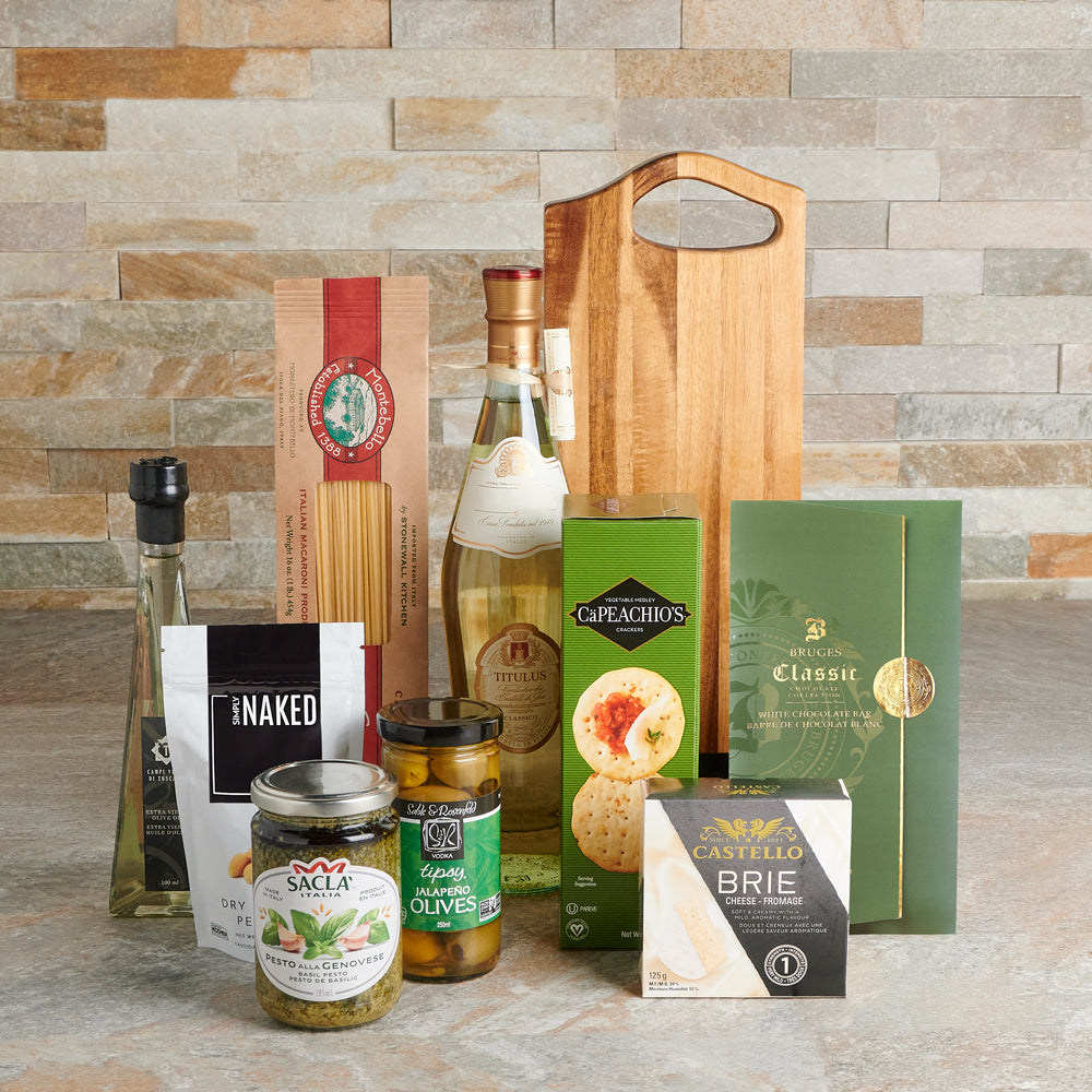 Salty & Savory Appetizer Gift Set, gourmet gift, gourmet, wine gift, wine, pasta gift, pasta