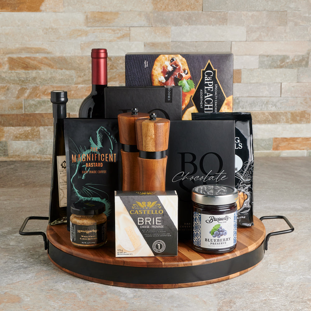Northlands Wine Gift Set, wine gift, wine, gourmet gift, gourmet, cheeseboard gift, cheeseboard
