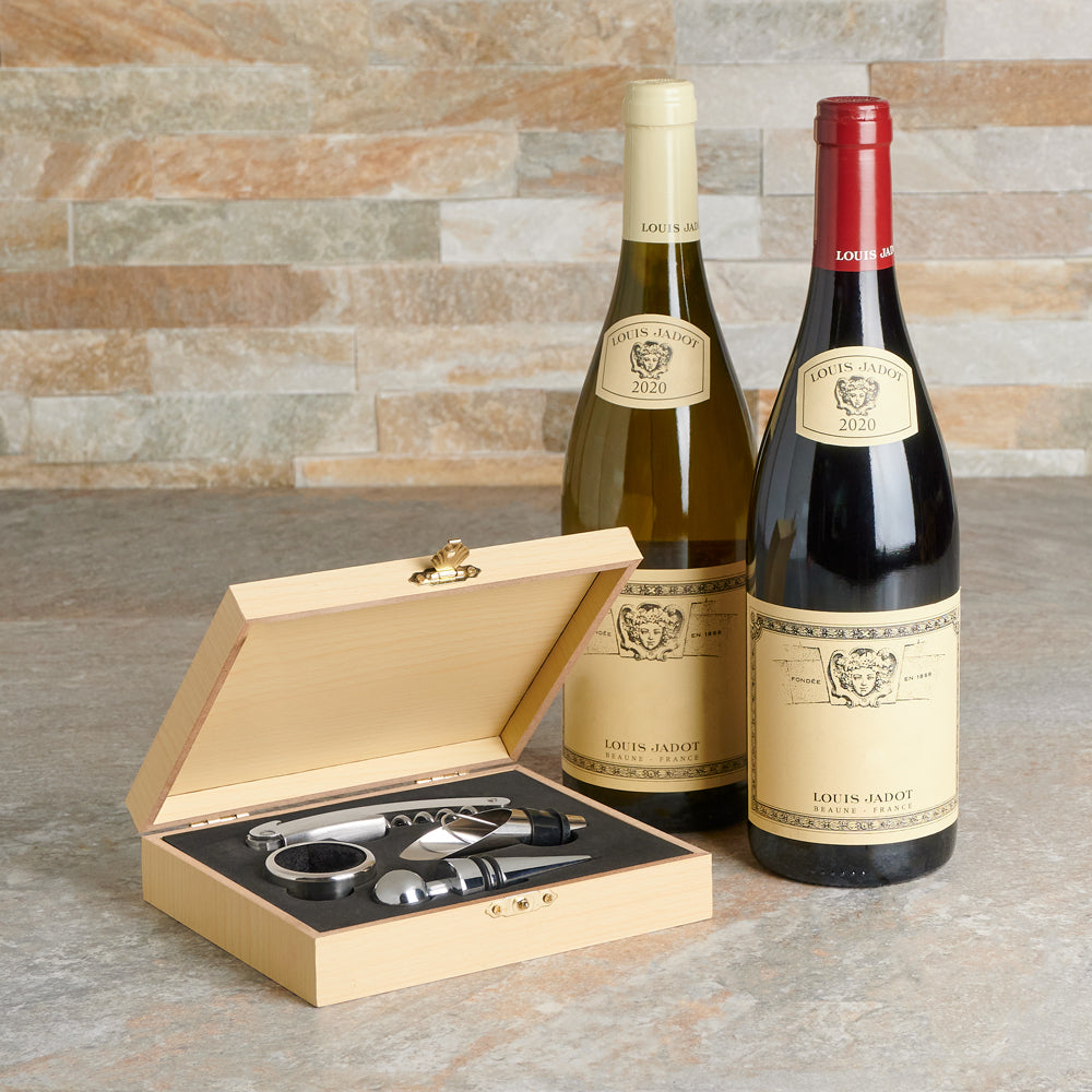 The Exceptional Wine & Tools Gift Set, wine gift, wine, wine tools gift, wine tools, romantic gift, romantic