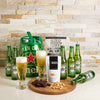 Heineken Falls Gift Set, Beer Gift Baskets, Gourmet Gift Baskets, Beer, Dry Nuts, Jerky, Keg, Canada Delivery