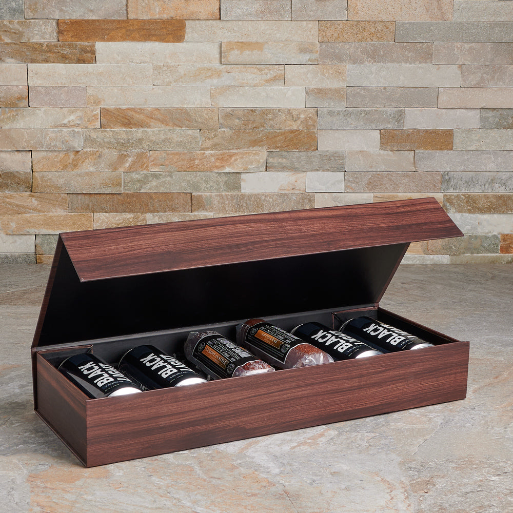 Craft Beer & Salami Gift Box, beer gift, craft beer gift, gourmet gift, charcuterie gift, salami gift, fathers day, fathers day gift