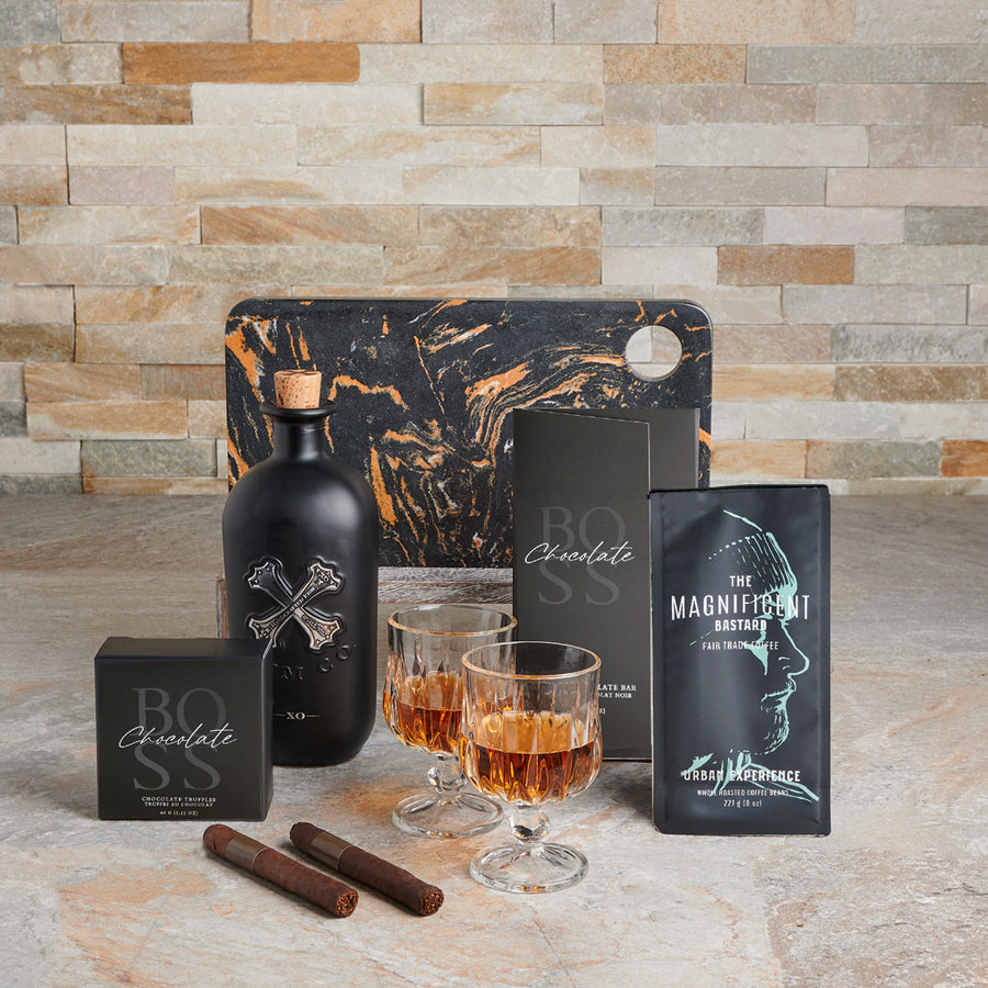 Coffee & Cigars Liquor Gift Set, liquor gift, liquor, coffee gift, coffee, cigar gift, cigars, fathers day, fathers day gift