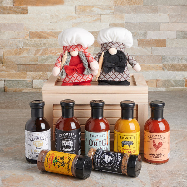 The Smoke & Spice Crate, bbq gift, bbq, barbecue gift, barbecue, grill gift, grill, grilling, gourmet gift, gourmet