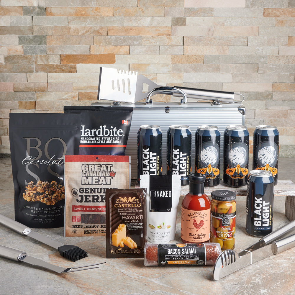 Beer & Grilling Gift Set, beer gift, beer, grilling gift, grilling, bbq gift, bbq, barbecue, barbecue gift, craft beer gift, craft beer, summer gift