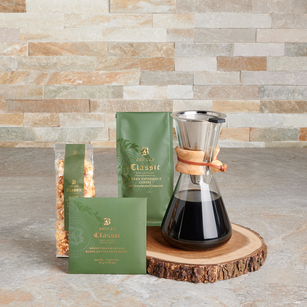 Morning Glory Coffee & Pour Over Gift, coffee gift, coffee, gourmet gift, gourmet