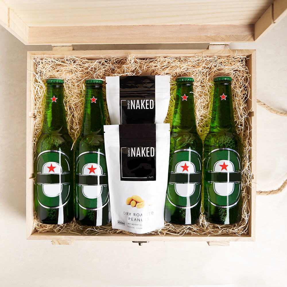 The Nuts &amp; Beer Gift Box, beer gift baskets, gourmet gifts, gifts, beer