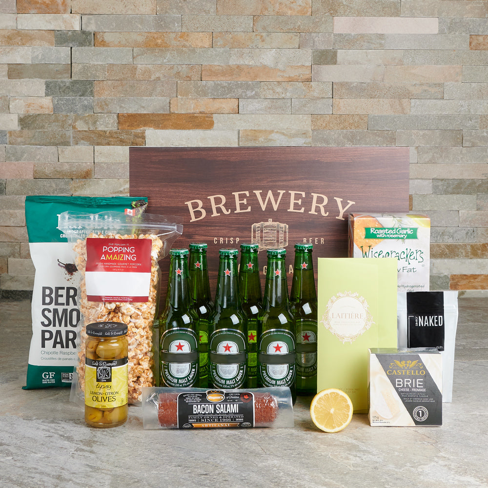 Pot of Gold Gift Basket, gourmet gift, beer gift, st patricks day gift, st patricks day, st patricks day beer gift