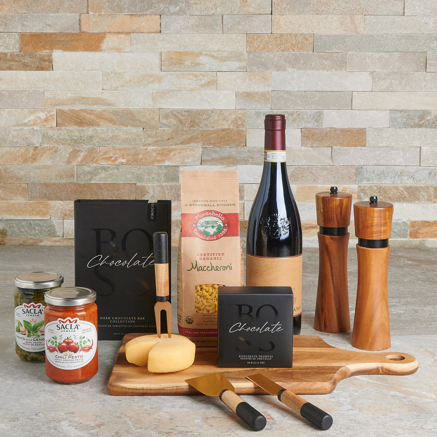 Art of Indulgence Wine Gift Set, wine gift baskets, gourmet gift baskets, gift baskets, gourmet gifts