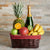 Succulent Fruit & Champagne Gift Basket