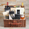 Port Perry Picnic Basket, basket, wine, wine gift, gourmet gift, gourmet, snack gift, snacks