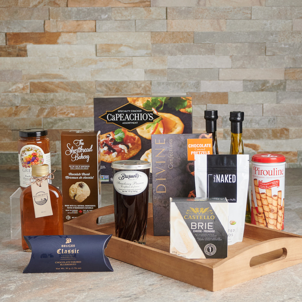 Snacks,  preserves,  chocolate dipped,  chutney,  chocolate blueberries,  Chocolate,  brie cheese,  Cheese,  gourmet gifts,  gourmet,  Gourmet Gift Basket,  gourmet gift basket delivery, delivery gourmet gift basket, gift basket delivery Canada, Canada delivery, Toronto